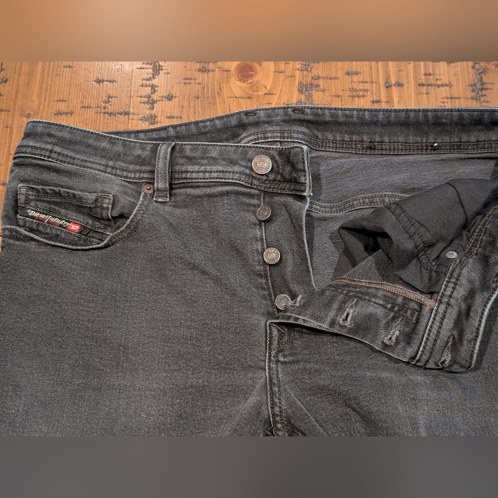 Diesel 34x32 Slim Straight Safado-X Jeans - Picture 3 of 16